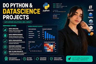 do python and datascience projects
