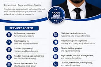 create document, reports and word documents