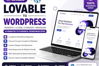 lovable ai to wordpress, clone lovable ai website, migrate lovable to wordpress