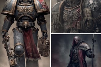 paint your warhammer, fantasy or scifi minis