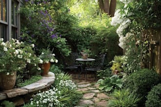 design landscape, terrace, backyard, pool, and patio