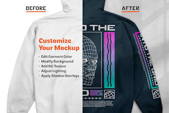 design futuristic edgy streetwear clothing graphics