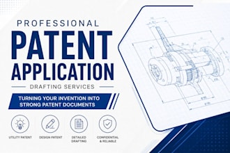 draft professional and non professional patent application