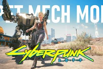 create unique mods for cyberpunk 2077, gta v,rdr2 and fallout 4 gta5 and skyrim