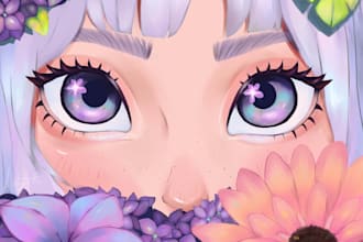 ilustraré a tus personajes y hacer fan arts