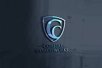 design automotive high end rv dealership logo