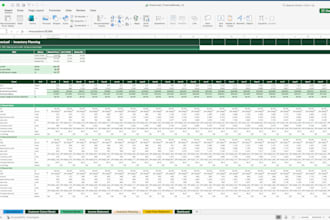 build a 3 statement financial model with forecast and projections