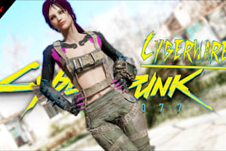develop unique mods for cyberpunk 2077 gta5 rdr2 and fallout4