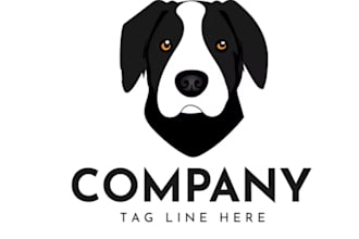 design unique dog paw logo