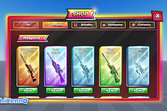 do professional gui design for your roblox games