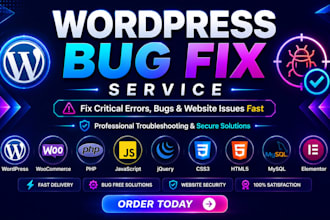 fix wordpress critical error, restore website quickly