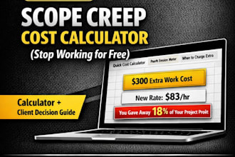 handle scope creep and freelance pricing correctly