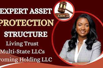 setup living trust wyoming llc asset protection structure real estate investors