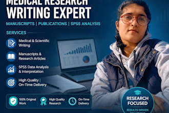help you with medical research and writing as a doctor