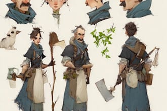 design characters concept art