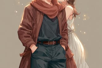 draw cute or kawaii chibi art, cute chibi couple