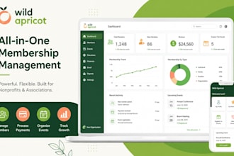 design and set up your wild apricot membership website
