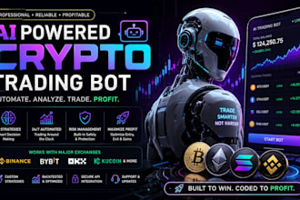 build ai crypto trading bot, automated crypto bot , crypto trading bot