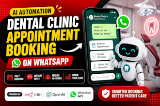 build whatsapp ai booking for dental clinics