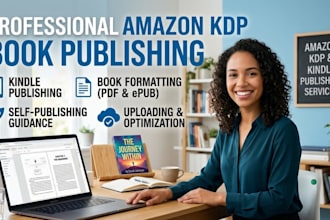 amazon KDP book publishing, kindle publishing, book formatting, self publishing
