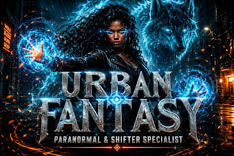 design urban fantasy and paranormal shifter book covers