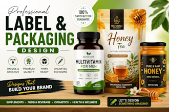 design professional packaging and label design