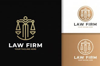 creation law firm logo design for you