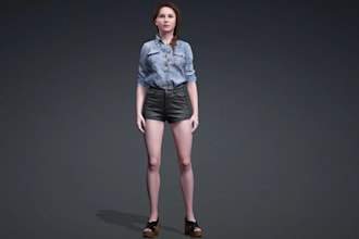 import daz3d genesis8 female character,morphs,iclone,inwolrd ai,cc4 model,nsfw3d