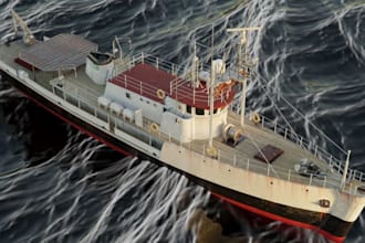 rhino3d boat ship model,skp exterior bulk carrier, yacht vessel,ship part design