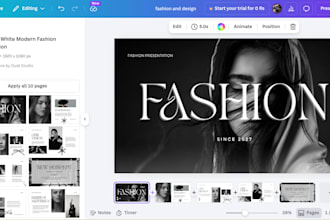 design a professional powerpoint presentation and PDF slide deck