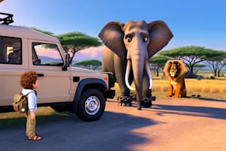 create ai cartoons from scratch