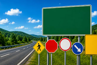 make road signage for you quickly