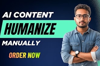edit and humanize ai content into natural human writing