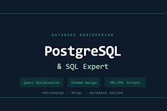fix and optimize your postgresql and sql database query