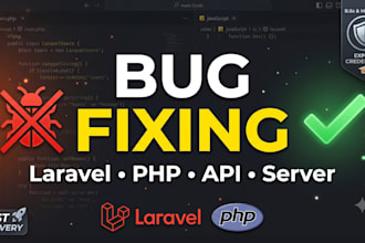 fix laravel bugs, PHP errors, and resolve server deployment