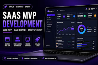build a custom saas mvp or web app for your startup