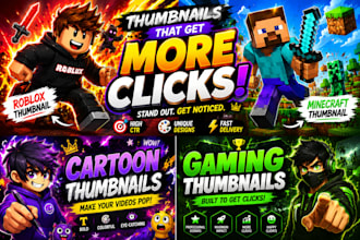 do roblox game thumbnail cartoon thumbnail minecraft  gaming thumbnail miniature
