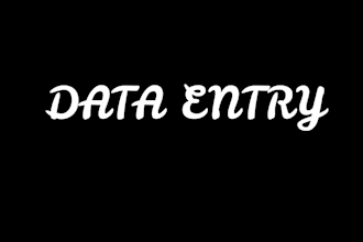 be your data typing expert