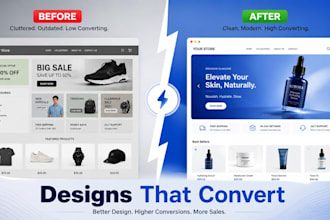 design premium shopify banners and ecommerce marketing assets for your brand