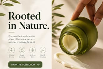 design stunning shopify banners, email templates and social ads for your store