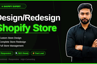 design, redesign, and manage your shopify store