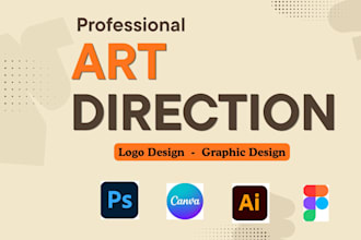do professional art direction and graphic design for your brand
