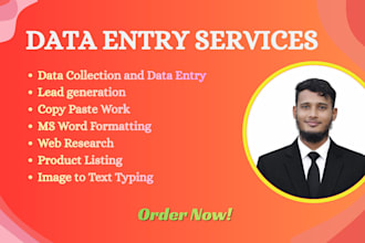 accurate data entry and lead generation