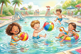 do children book illustration