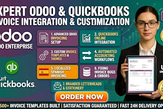 design quickbooks odoo invoice template brand identity letterhead purchase order