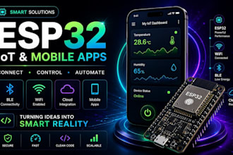 develop bluetooth, ble, wifi and iot mobile applications