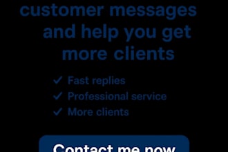 manage your customer messages and convert them into clients