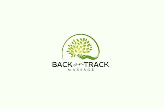 design yoga wellness spa health fitness logo
