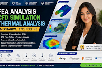 fea analysis cfd simulation thermal analysis mechanical engineering 3dcad design