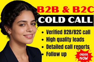 do b2c b2b cold calling and set verified appointments to boost sales